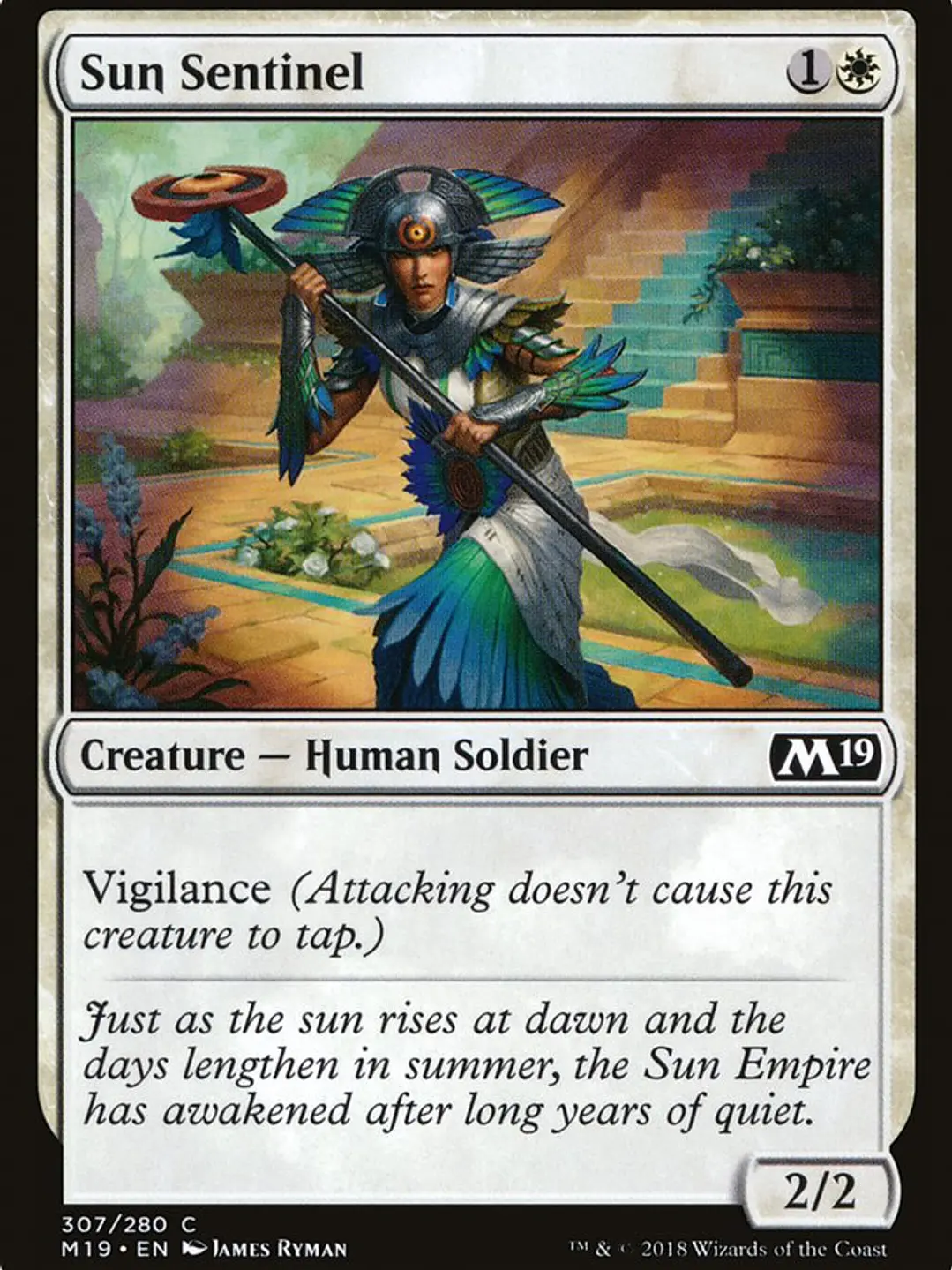 Sun Sentinel (Core Set 2019) 1