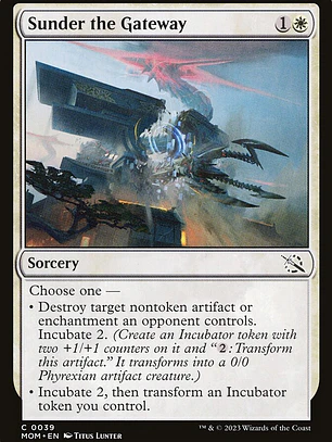 Sunder the Gateway (March of the Machine)