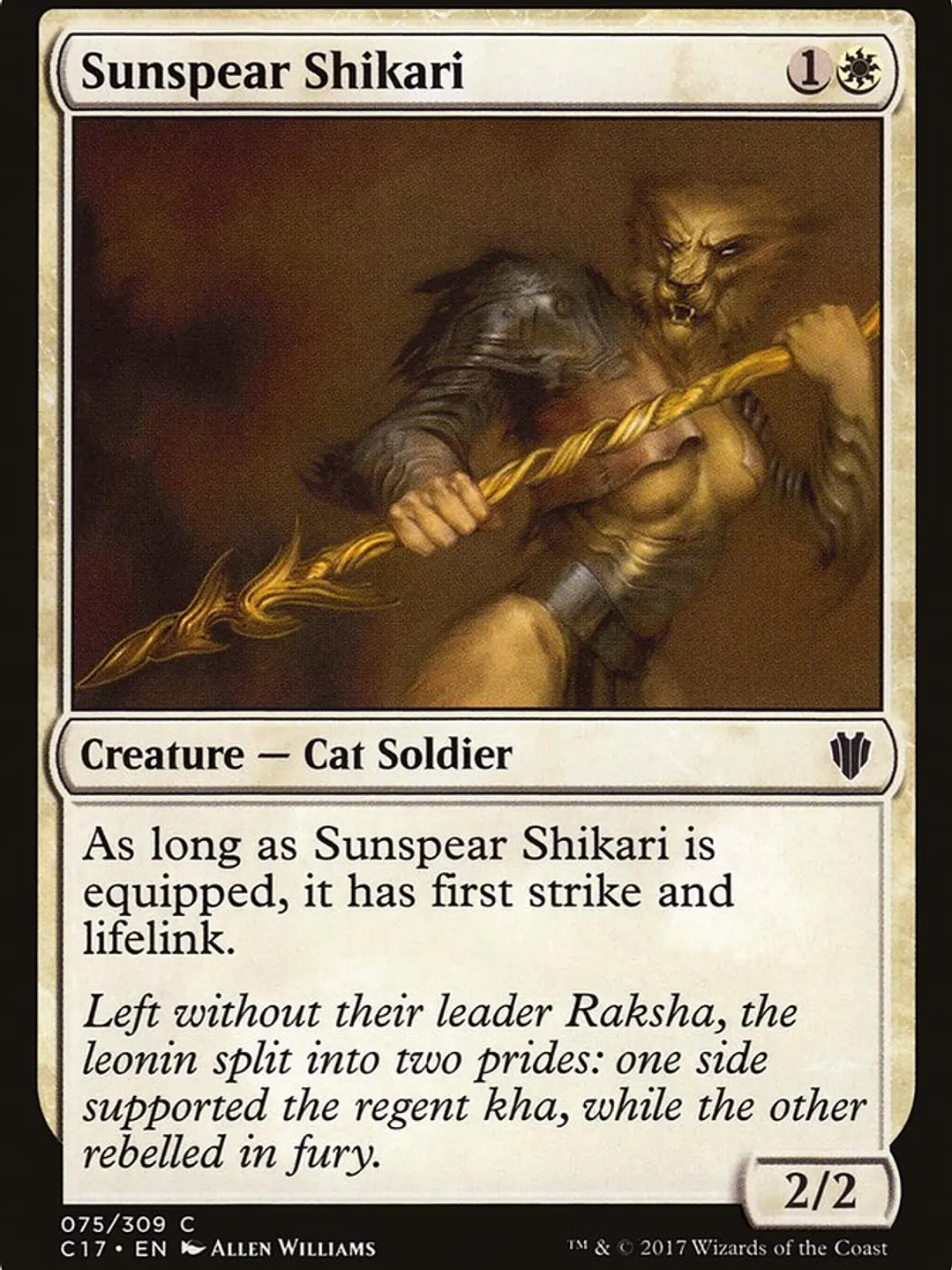 Sunspear Shikari (Commander 2017) 1