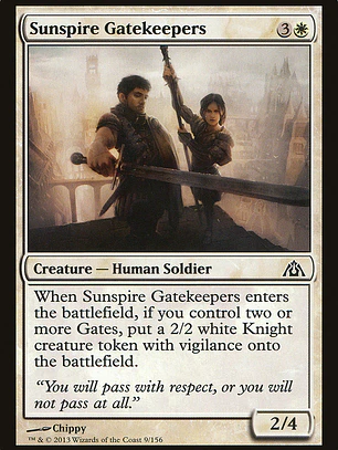 Sunspire Gatekeepers (Dragon's Maze)