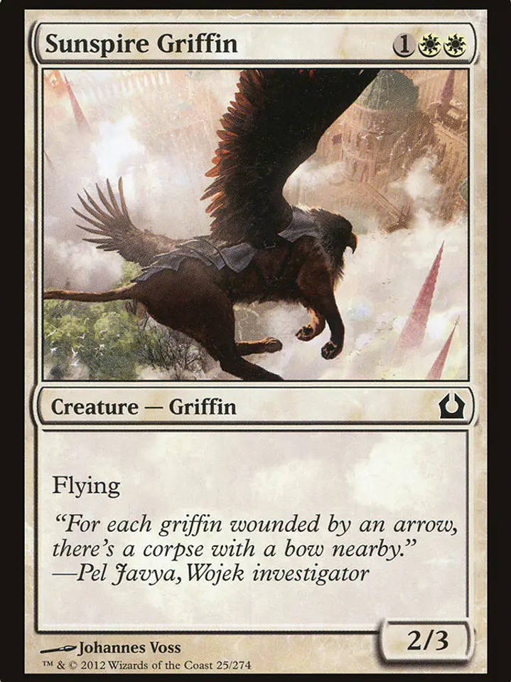 Sunspire Griffin (Return to Ravnica) 1
