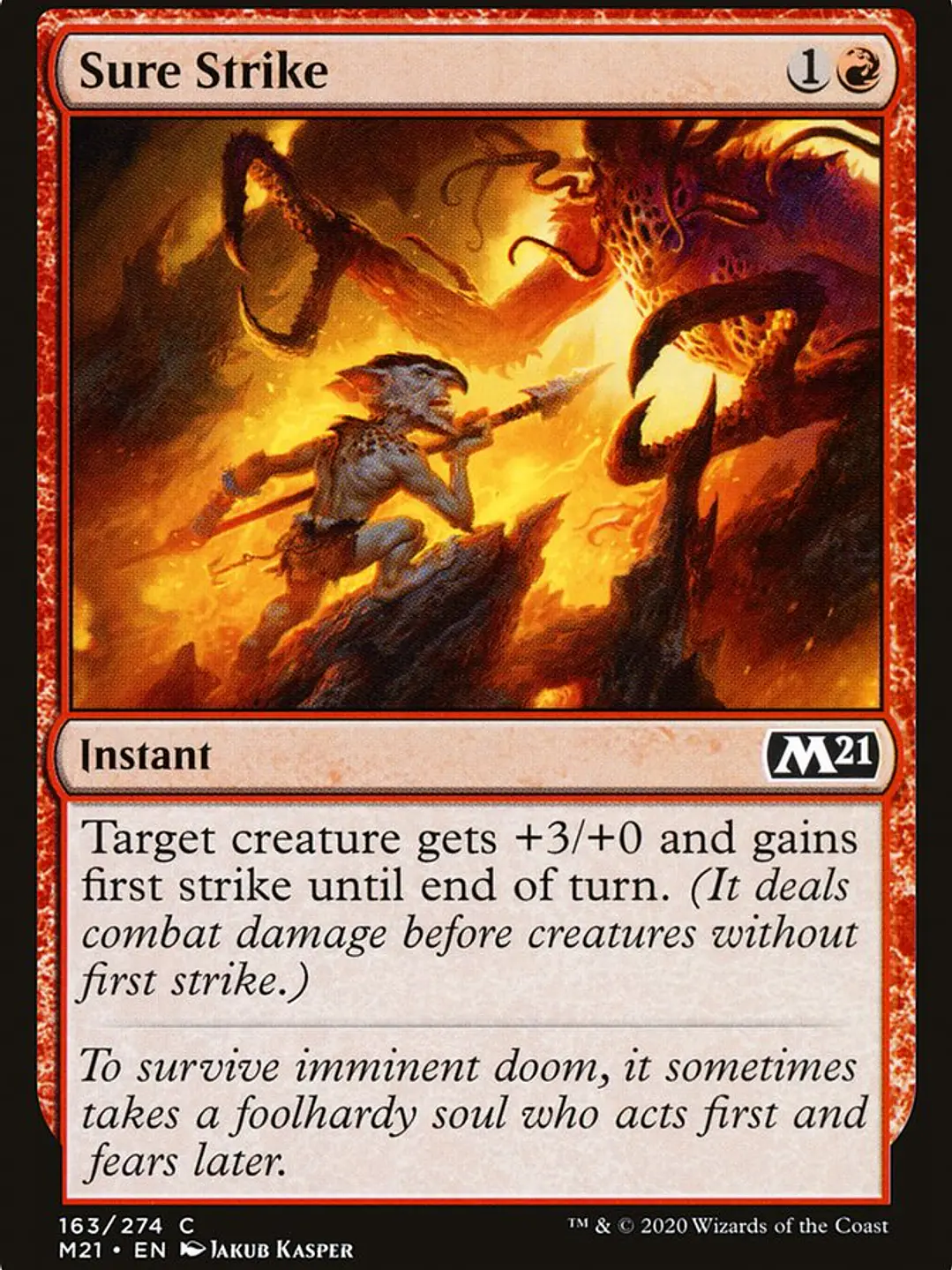 Sure Strike (Core Set 2021) 1