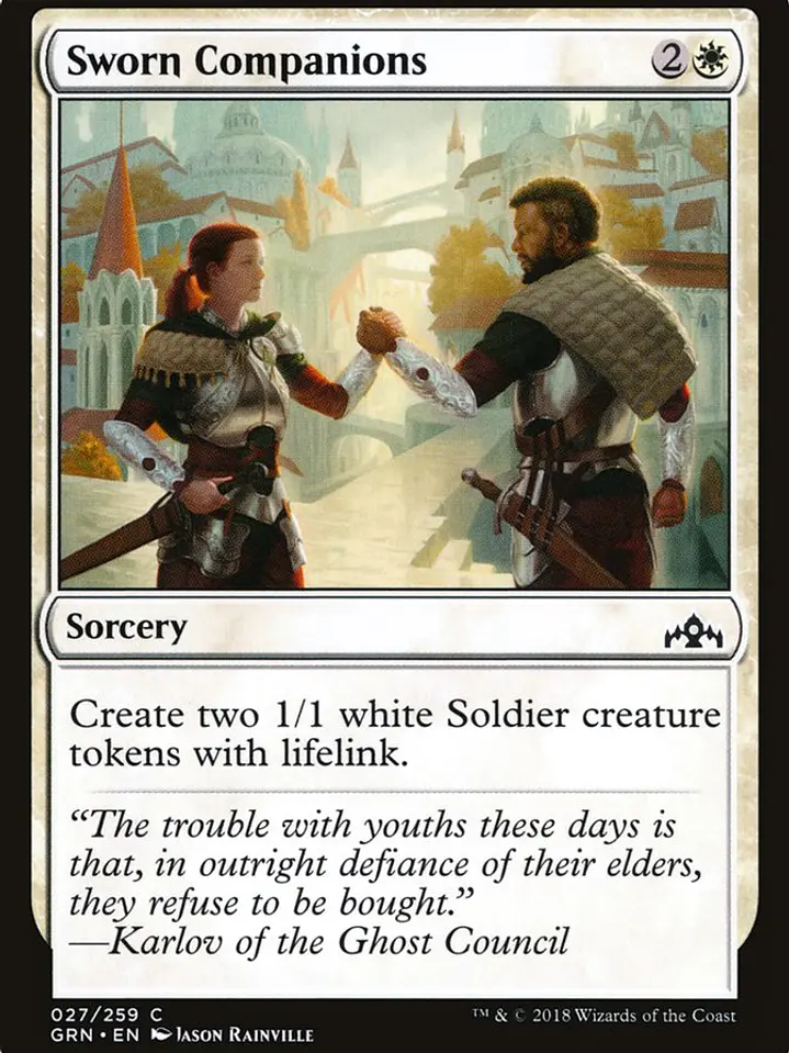 Sworn Companions (Guilds of Ravnica) 1
