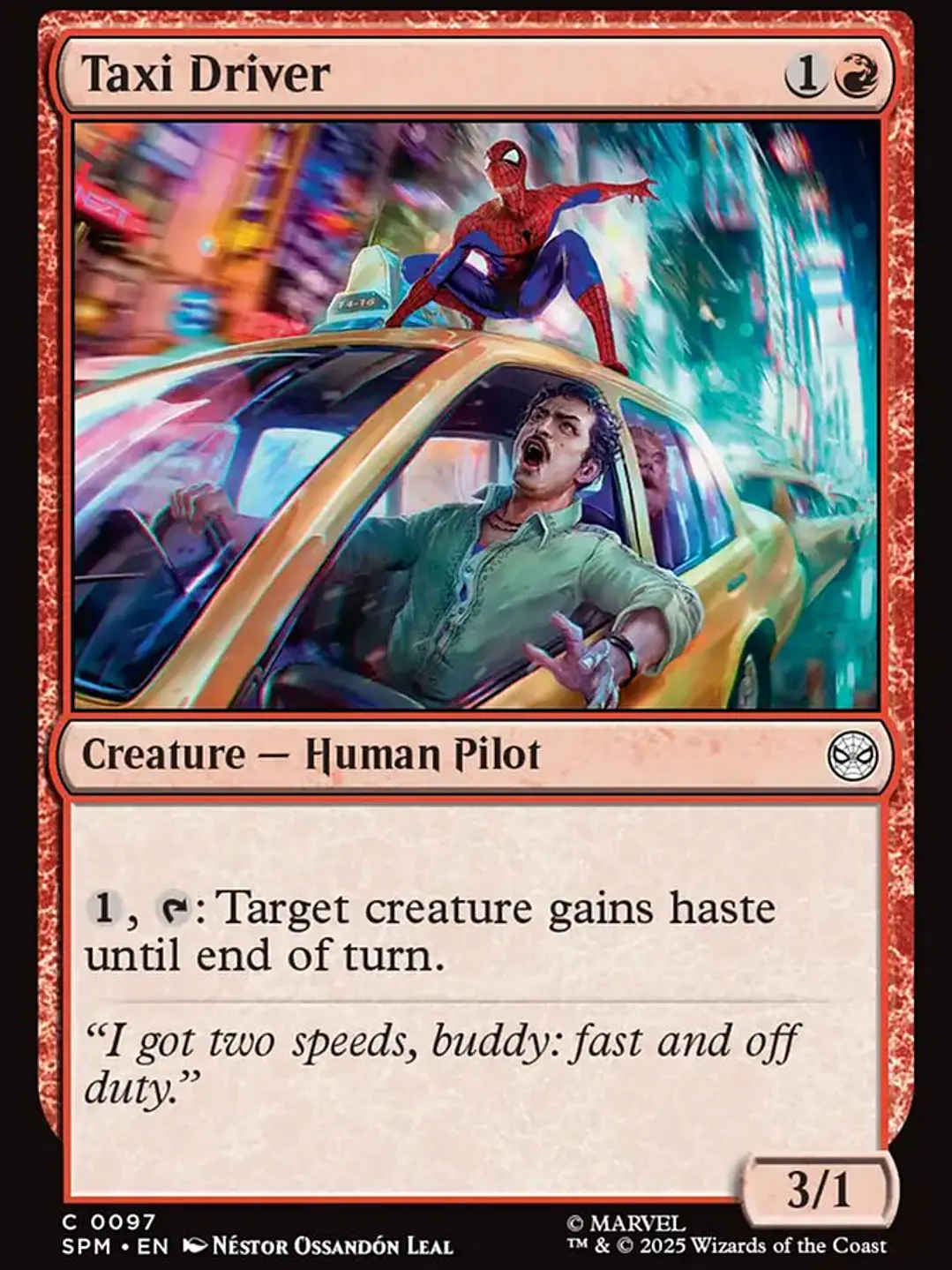 Taxi Driver (Marvel's Spider-Man) 1