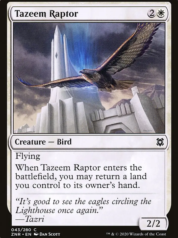 Tazeem Raptor (Zendikar Rising) 1