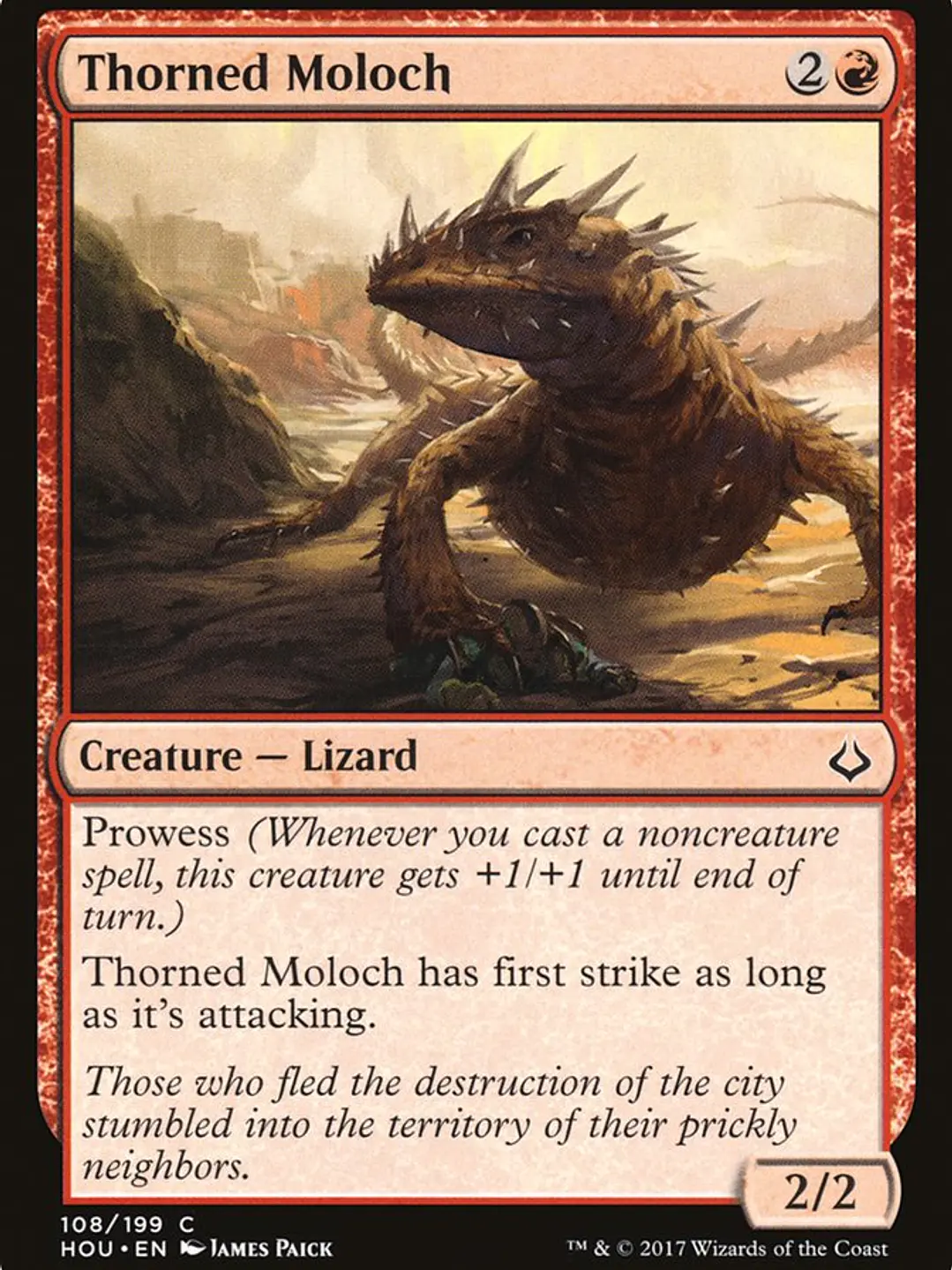 Thorned Moloch (Hour of Devastation) 1