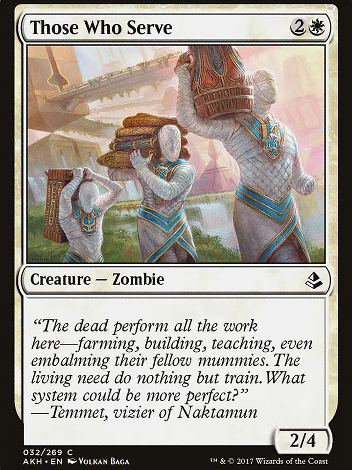 Those Who Serve (Amonkhet) 1