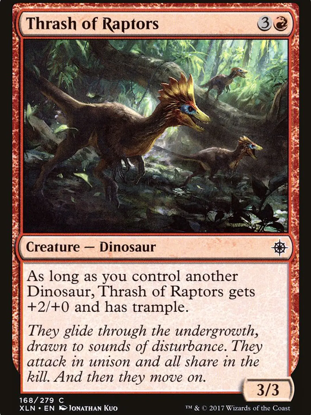 Thrash of Raptors (Ixalan) 1
