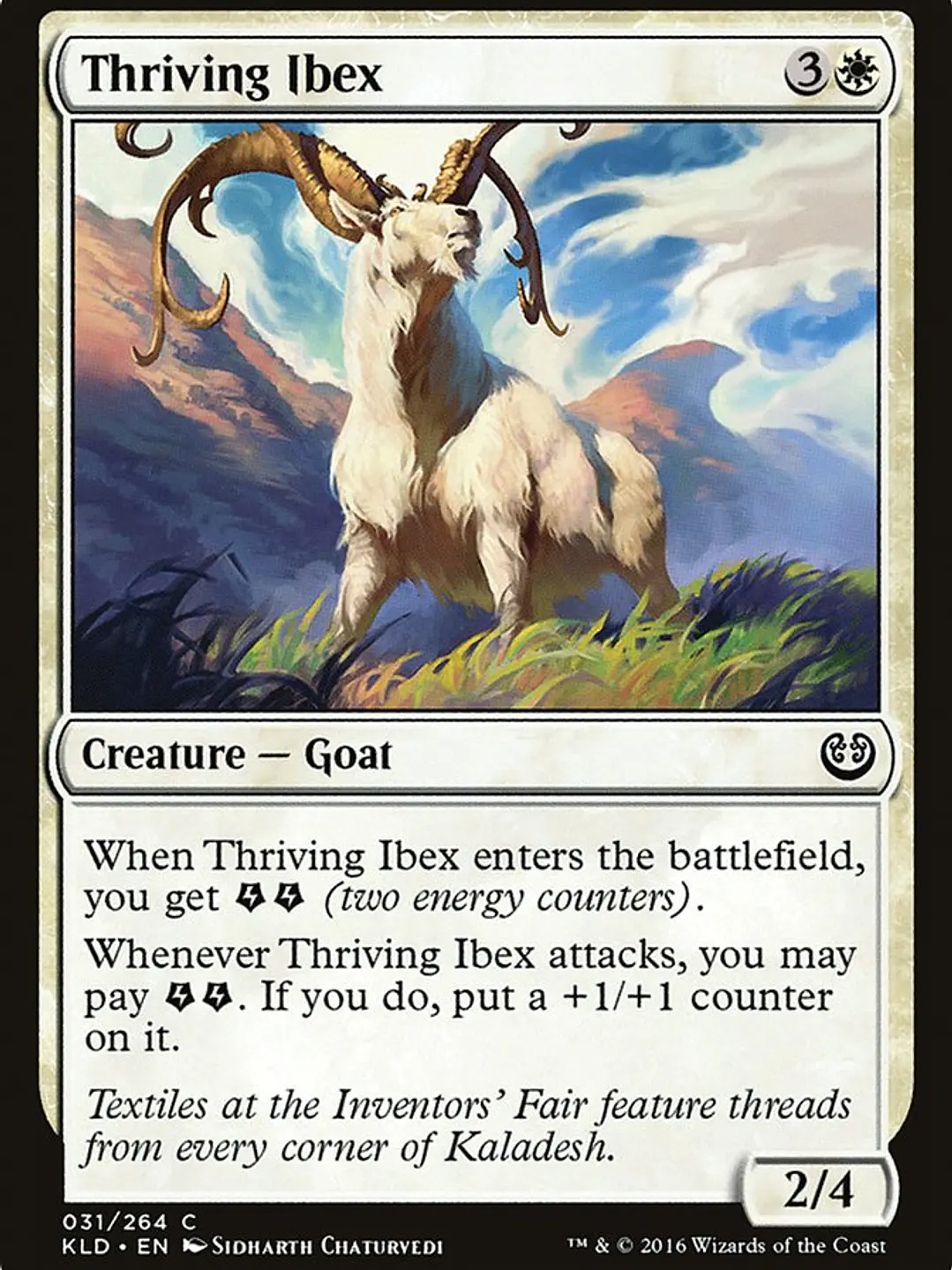 Thriving Ibex (Kaladesh) 1