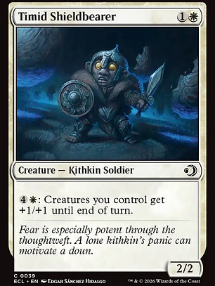 Timid Shieldbearer (Lorwyn Eclipsed)