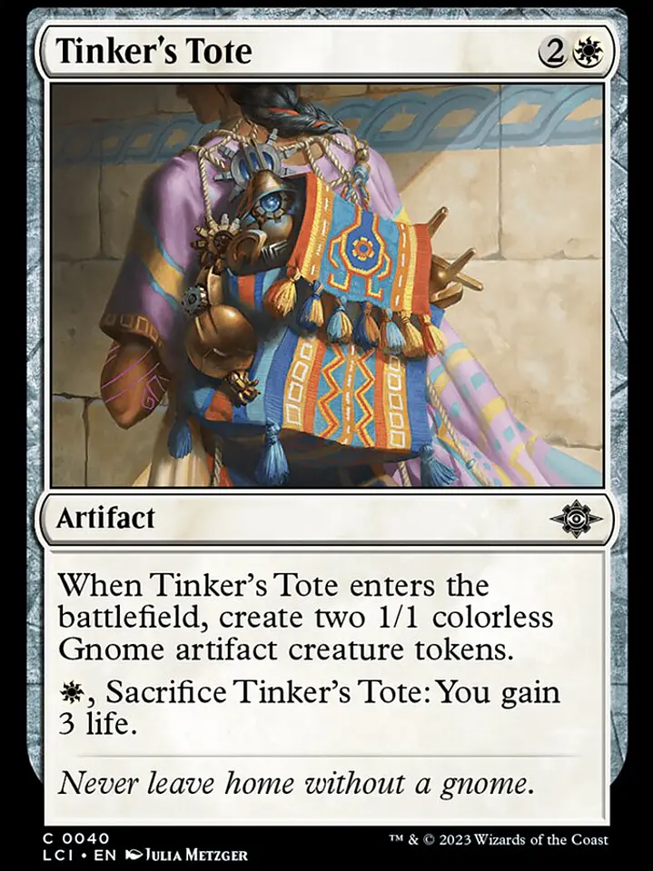 Tinker's Tote (The Lost Caverns of Ixalan) 1