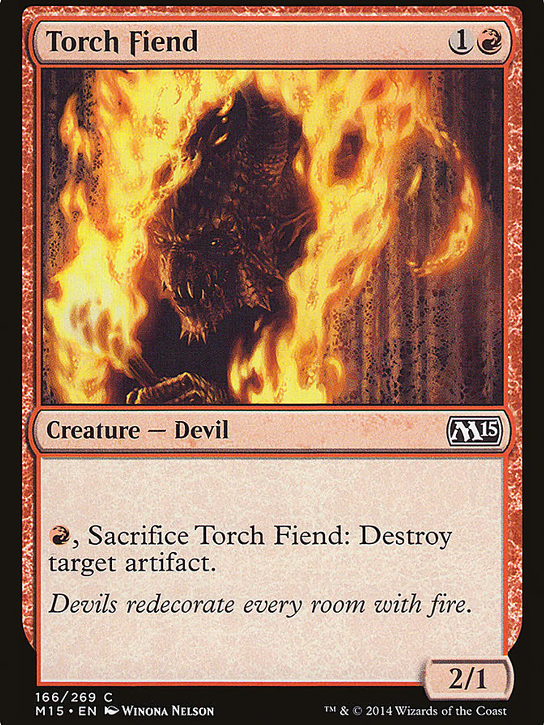 Torch Fiend (Magic 2015) 1