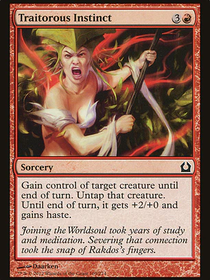 Traitorous Instinct (Return to Ravnica)