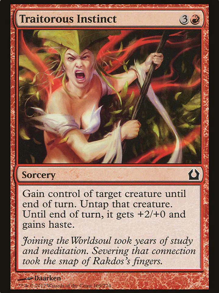 Traitorous Instinct (Return to Ravnica) 1