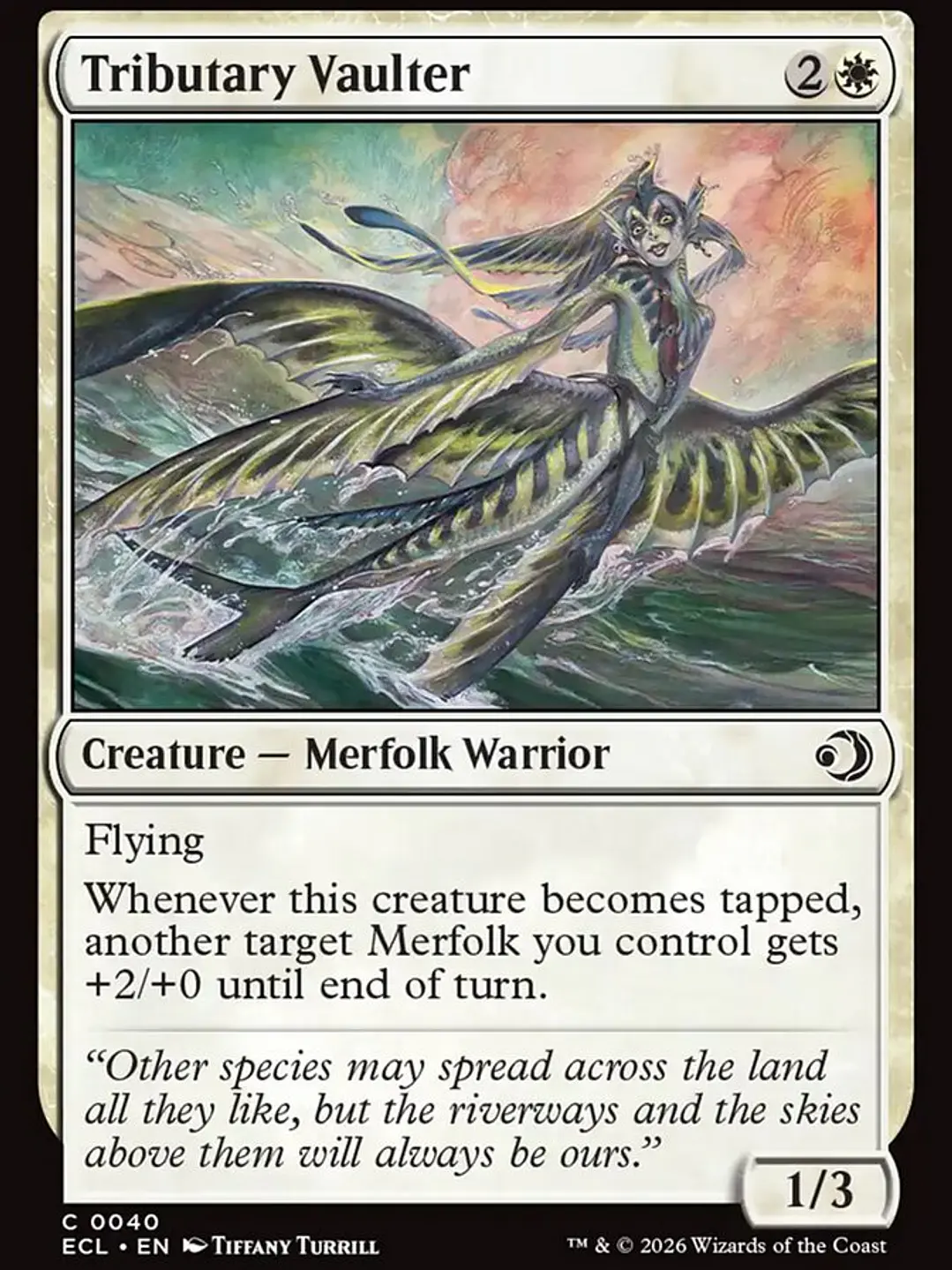 Tributary Vaulter (Lorwyn Eclipsed) 1