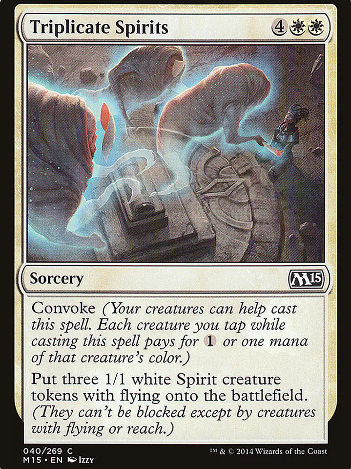 Triplicate Spirits (Magic 2015) 1