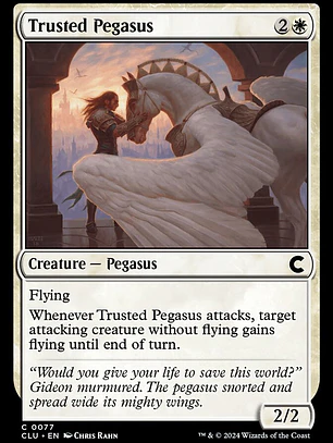 Trusted Pegasus (Ravnica: Clue Edition)