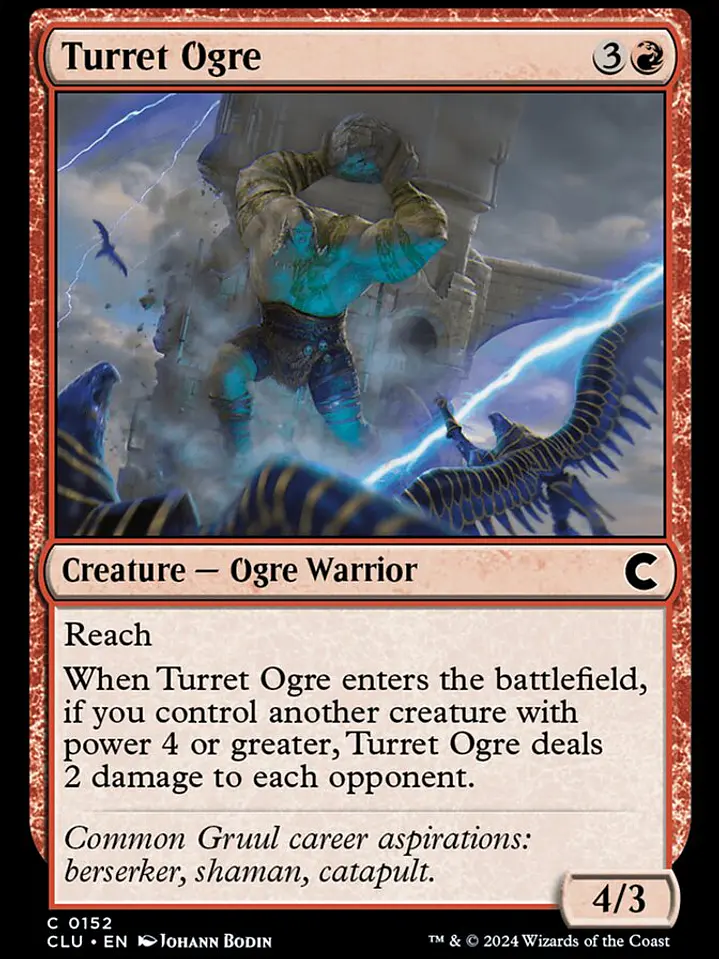 Turret Ogre (Ravnica: Clue Edition) 1