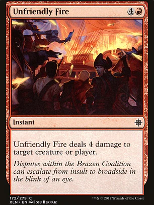 Unfriendly Fire (Ixalan)
