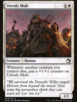 Unruly Mob (Innistrad: Midnight Hunt)