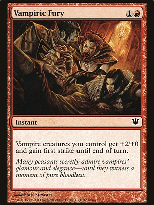 Vampiric Fury (Innistrad)