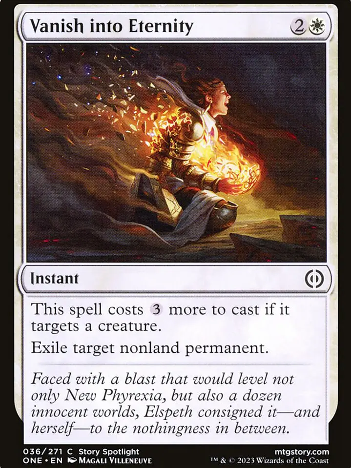 Vanish into Eternity (Phyrexia: All Will Be One) 1