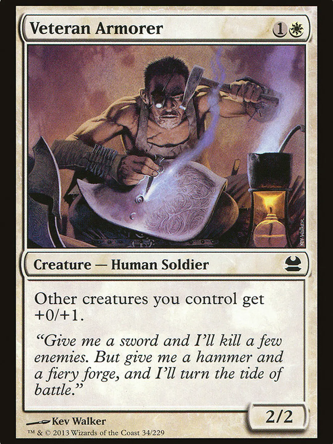 Veteran Armorer (Modern Masters) 1