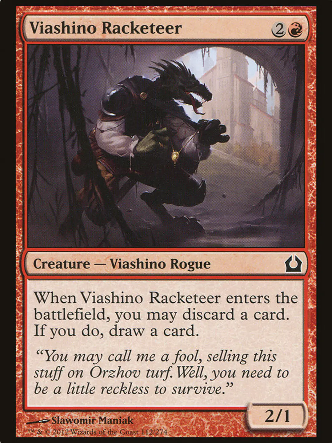 Viashino Racketeer (Return to Ravnica) 1
