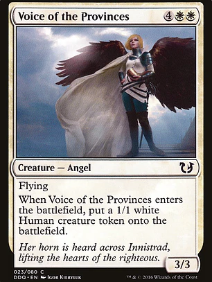 Voice of the Provinces (Duel Decks: Blessed vs. Cursed)