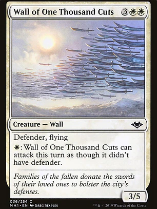 Wall of One Thousand Cuts (Modern Horizons)
