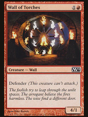 Wall of Torches (Magic 2012)