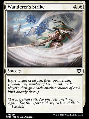 Wanderer's Strike (Commander Masters)