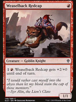 Weaselback Redcap (Throne of Eldraine)