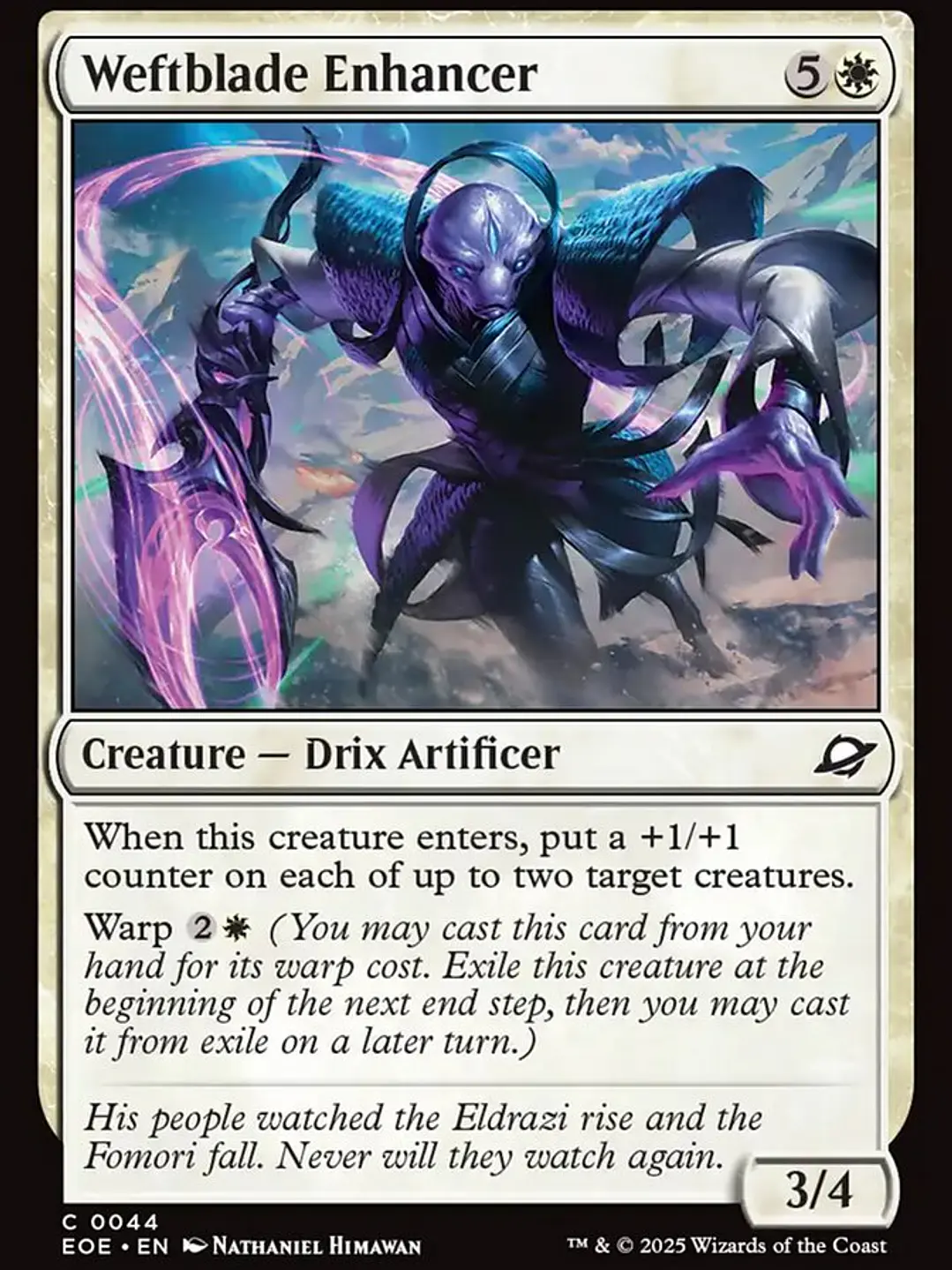 Weftblade Enhancer (Edge of Eternities) 1