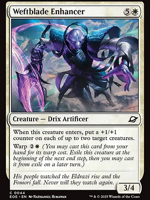 Weftblade Enhancer (Edge of Eternities)