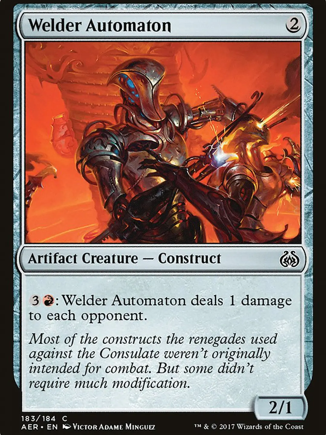 Welder Automaton (Aether Revolt) 1