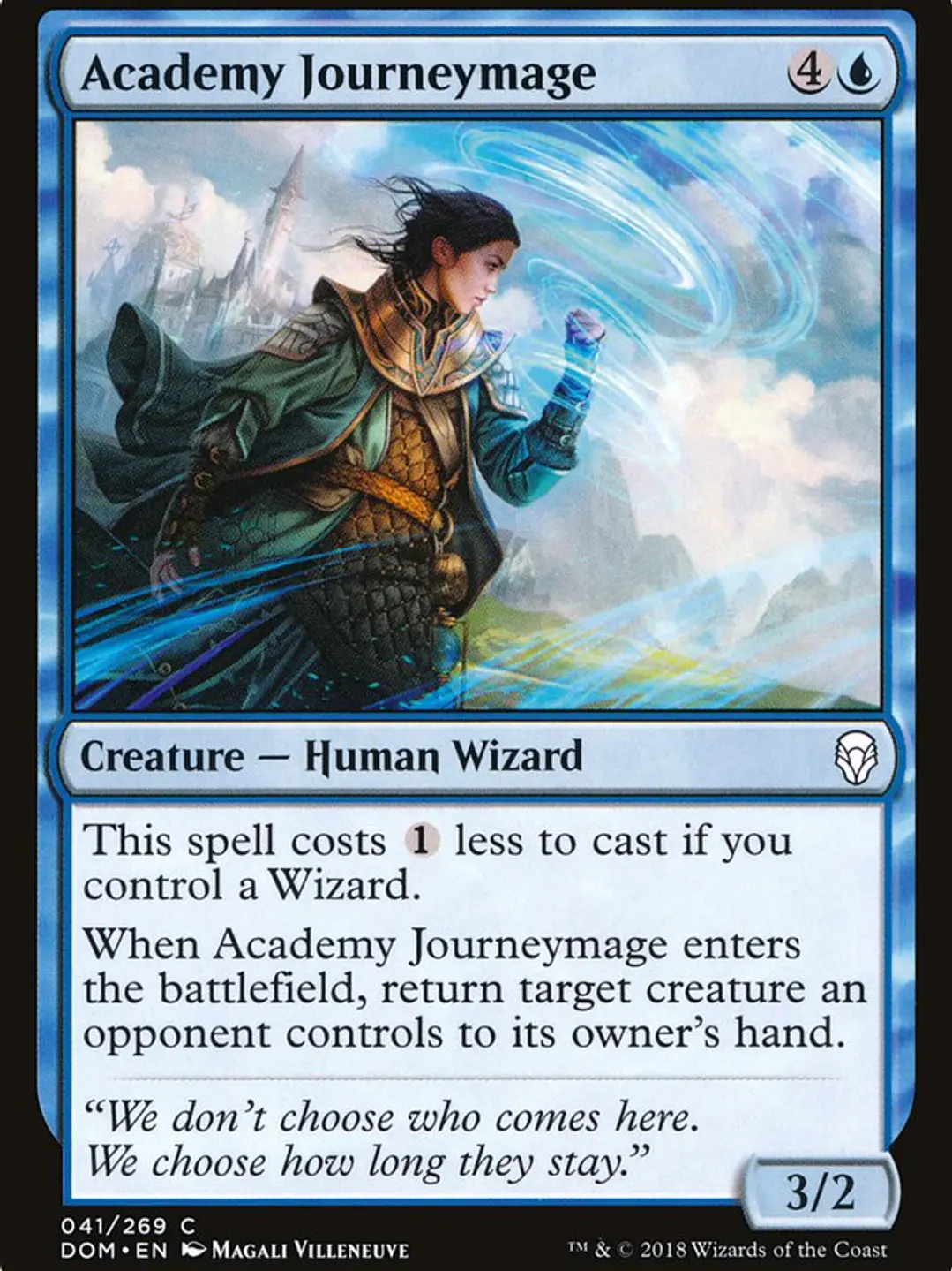 Academy Journeymage (Dominaria) 1