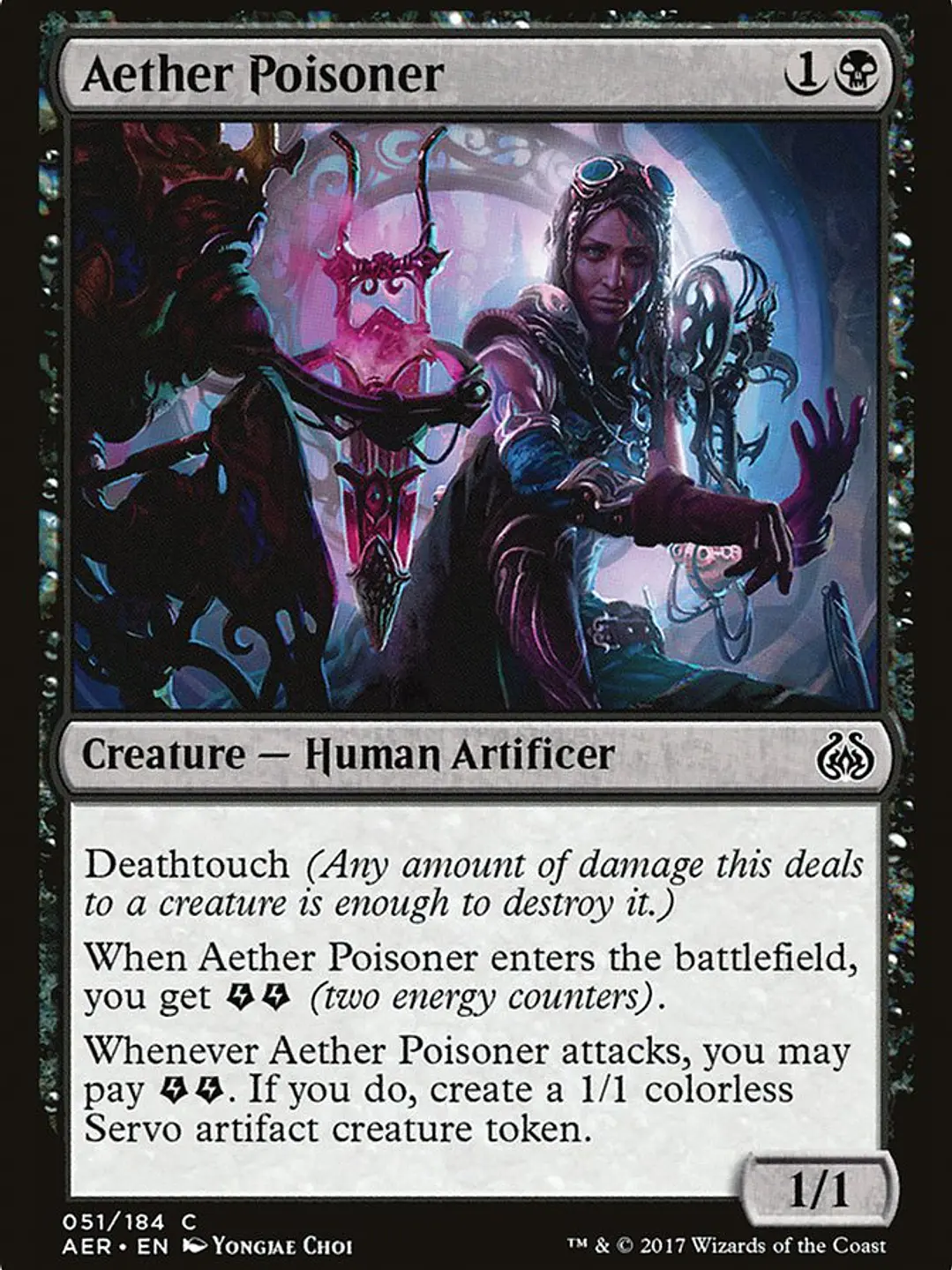 Aether Poisoner (Aether Revolt) 1