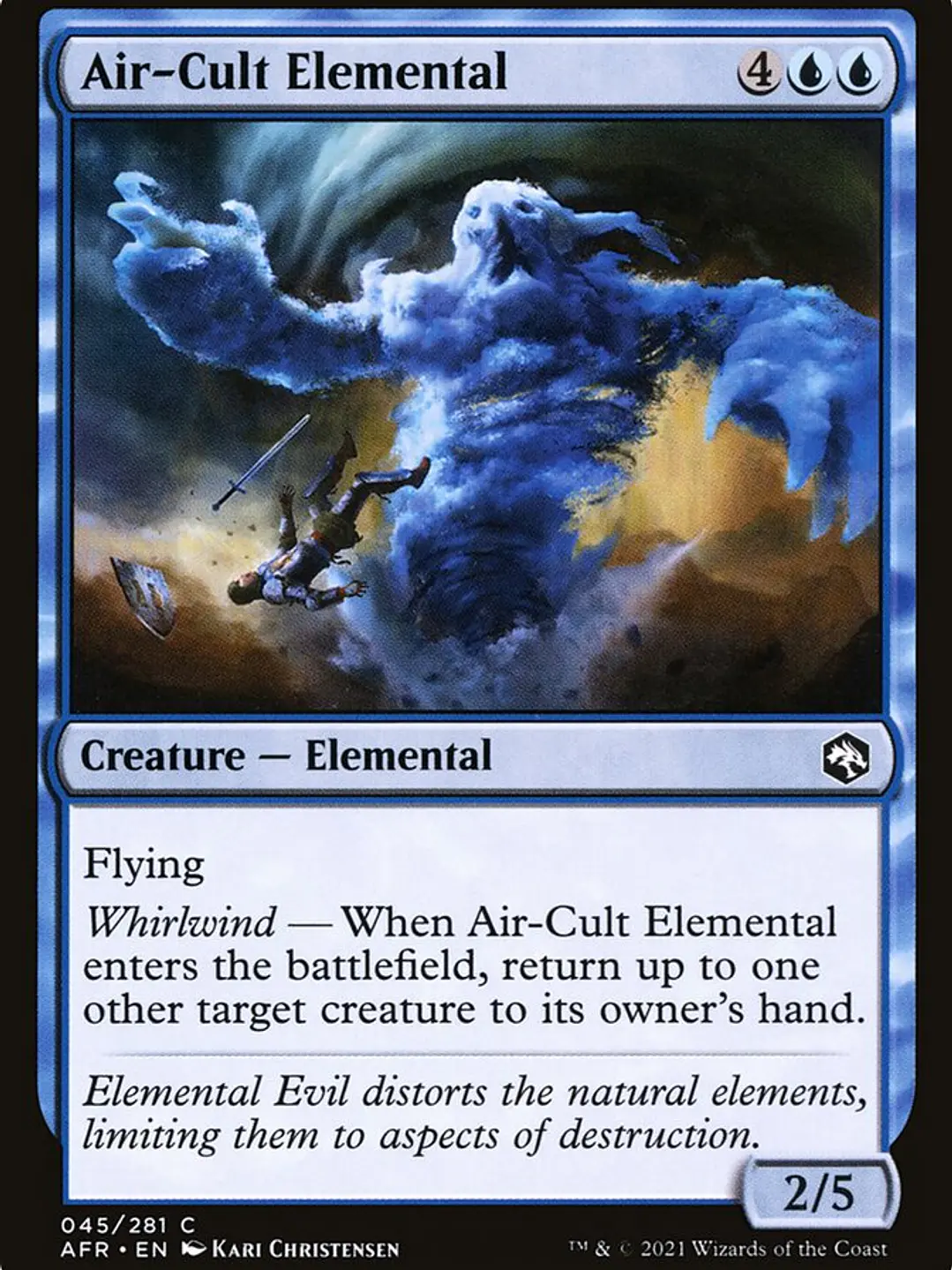 Air-Cult Elemental (Adventures in the Forgotten Realms) 1