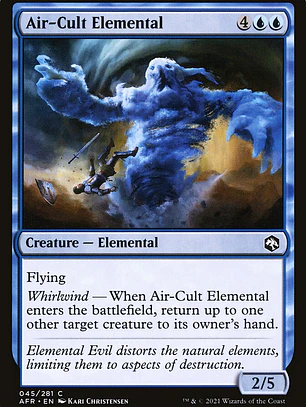 Air-Cult Elemental (Adventures in the Forgotten Realms)