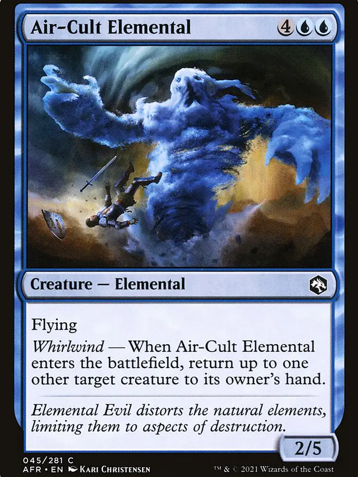 Air-Cult Elemental (Adventures in the Forgotten Realms) 1