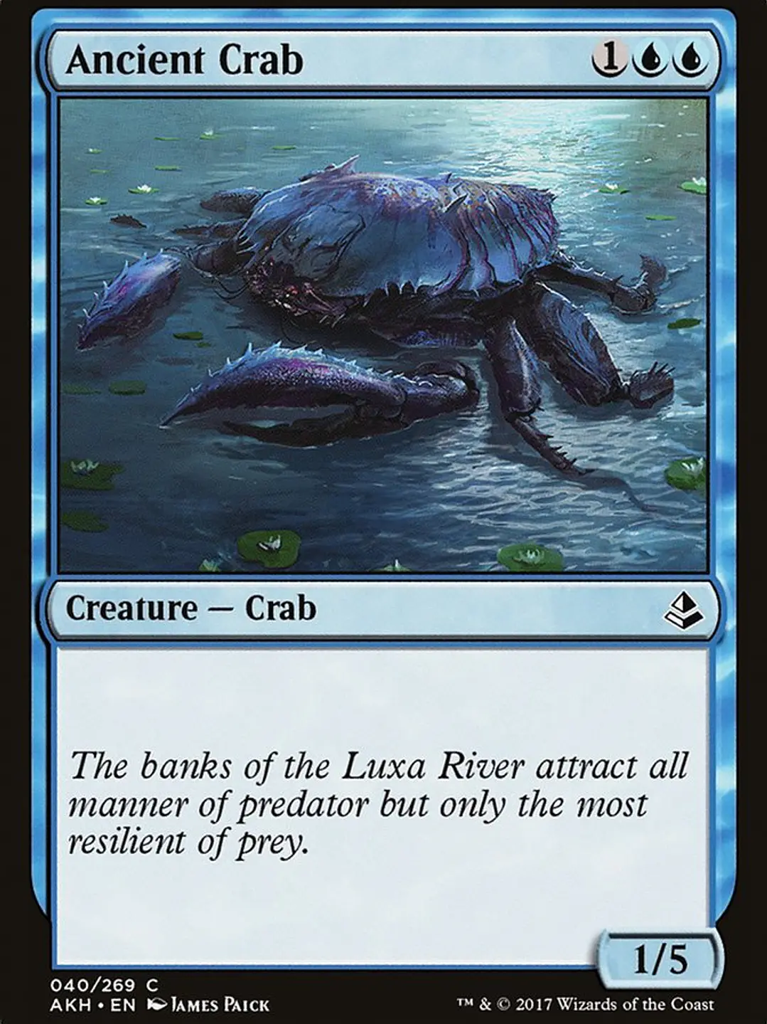 Ancient Crab (Amonkhet) 1