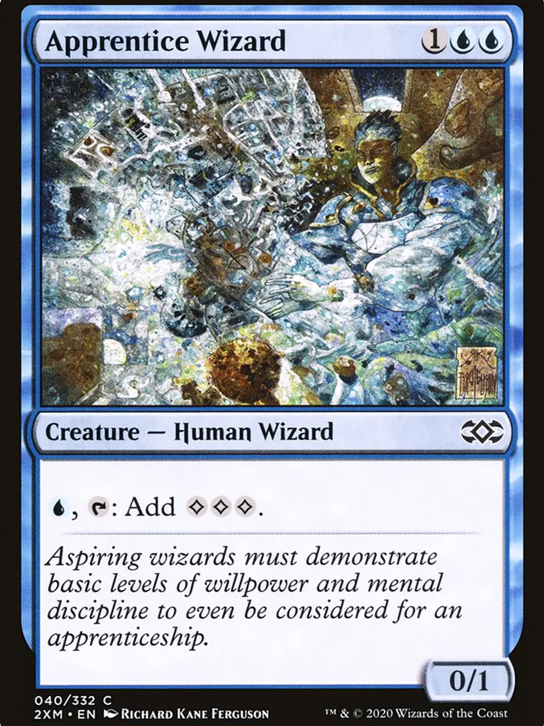 Apprentice Wizard (Double Masters) 1