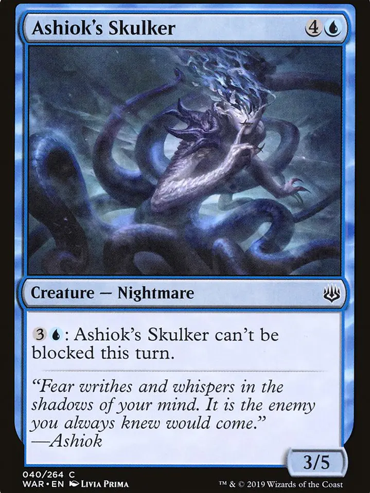 Ashiok's Skulker (War of the Spark) 1