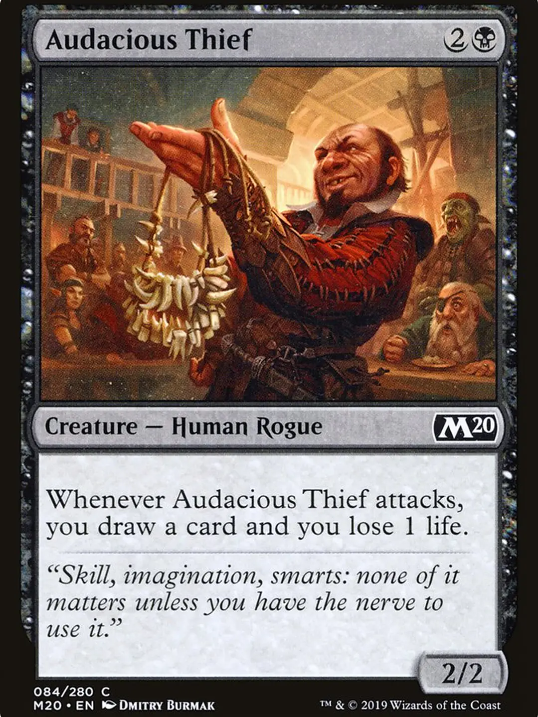 Audacious Thief (Core Set 2020) 1