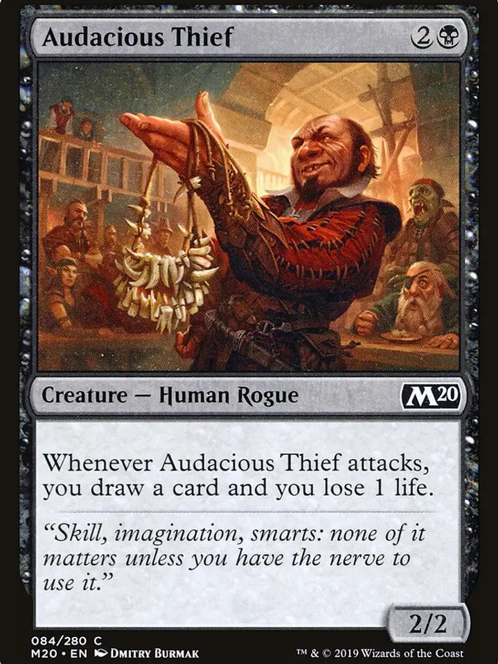 Audacious Thief (Core Set 2020) 1