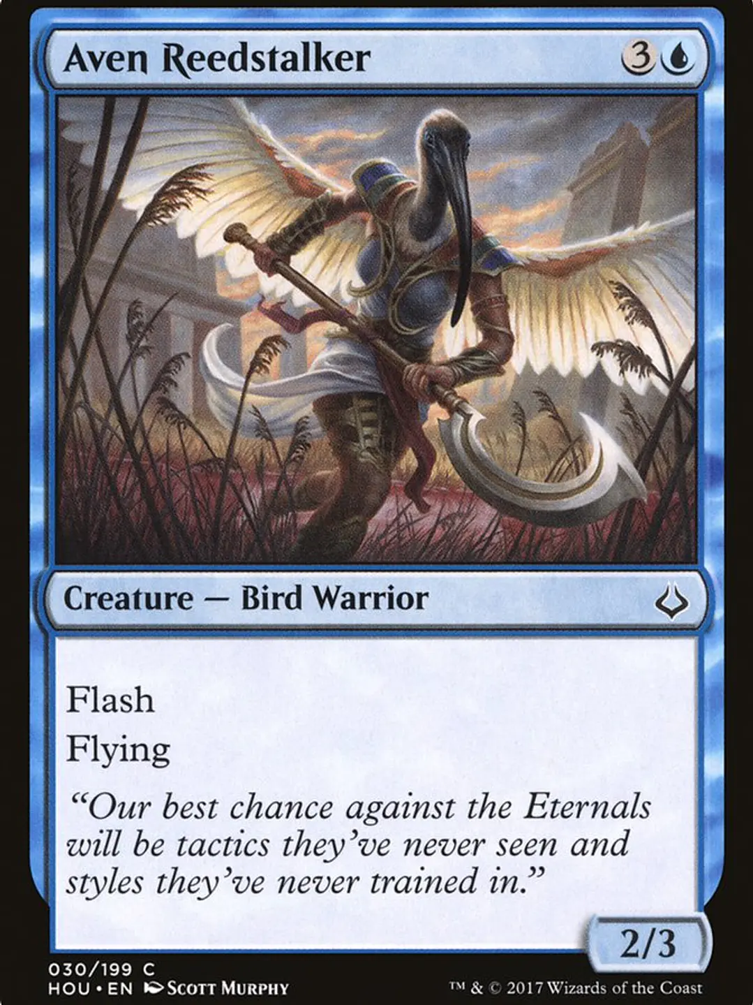 Aven Reedstalker (Hour of Devastation) 1