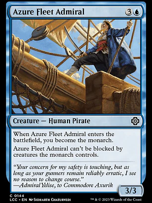 Azure Fleet Admiral (The Lost Caverns of Ixalan Commander)