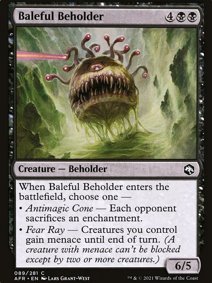 Baleful Beholder (Adventures in the Forgotten Realms) 1