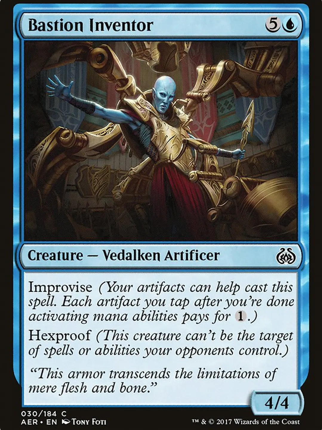 Bastion Inventor (Aether Revolt) 1